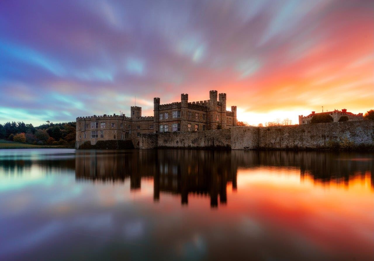 Sunrise at Leeds Castle - Kent Attractions