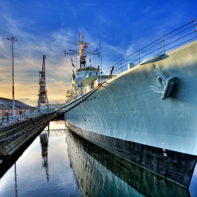 HMS Cavalier at The Historic Dockyard Chatham