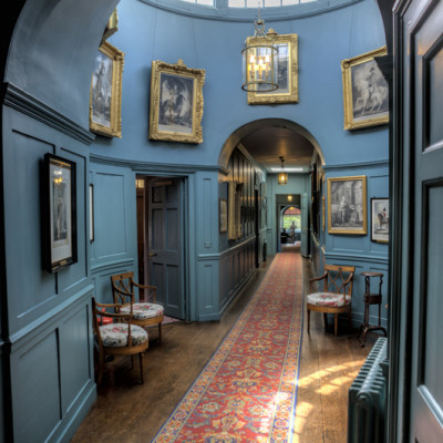 Walmer Castle Blue Corridor