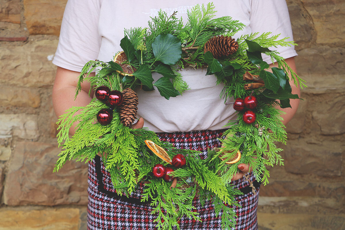 Christmas Wreath Making at Hever Castle Kent Attractions