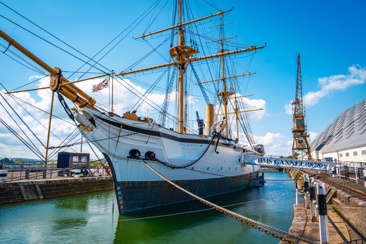 HMS GANNET - The Historic Dockyard Chatham