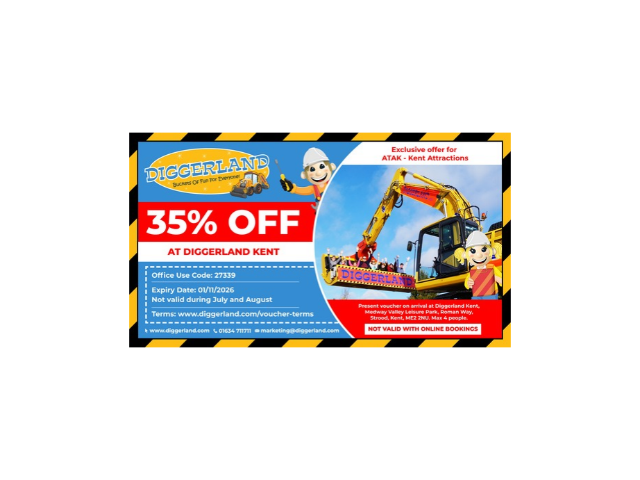 Kent Attractions Discount Diggerland